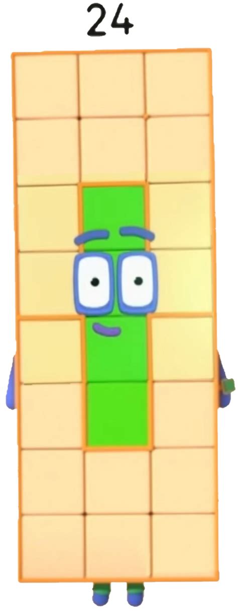 He has a black monocle, a buttermilk yellow mustache, and a steel blue bowler-hat. . Numberblocks wikipedia